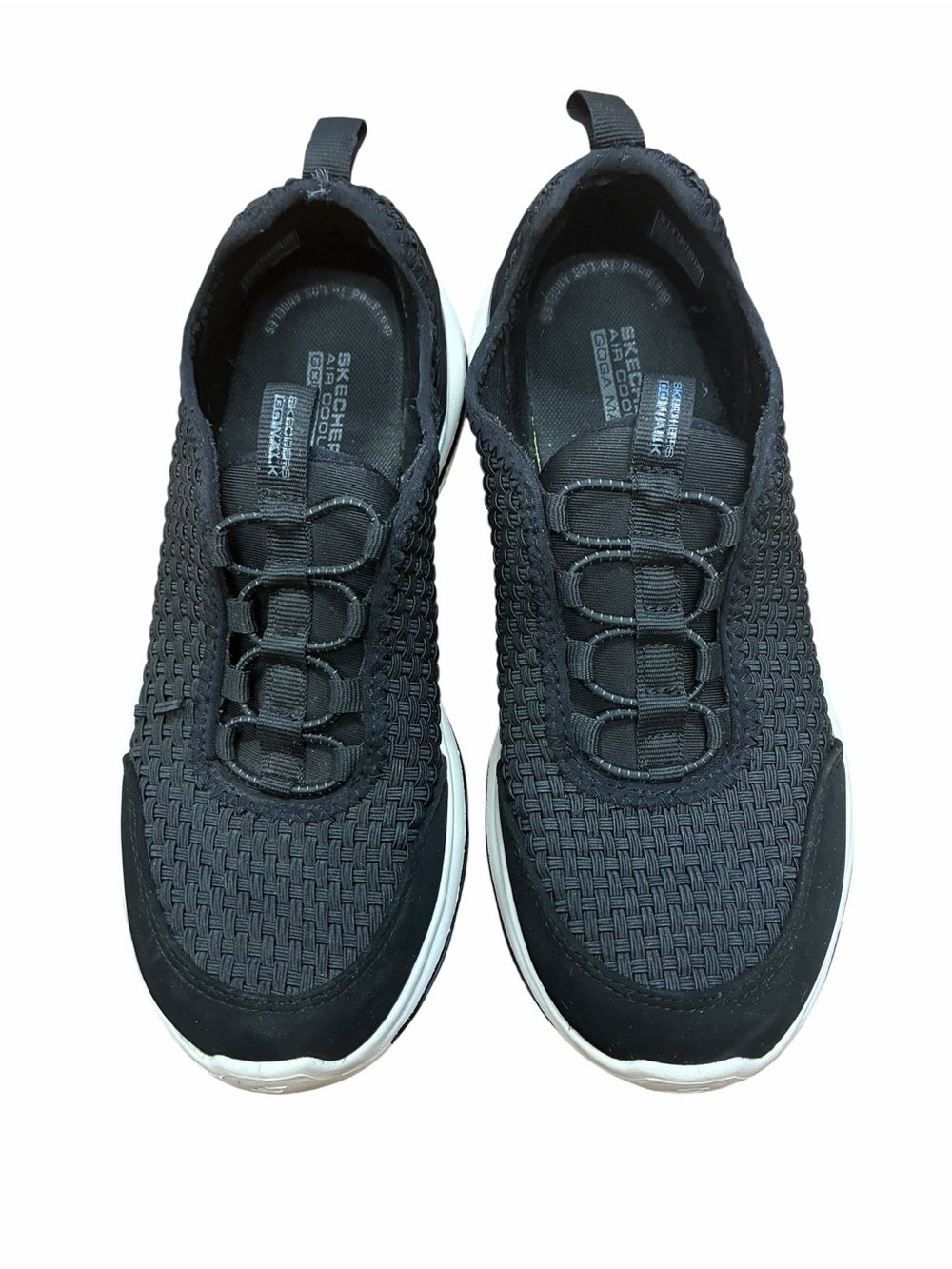 Women’s Black Skechers Go Walk Strech Fit Shoes sz-6